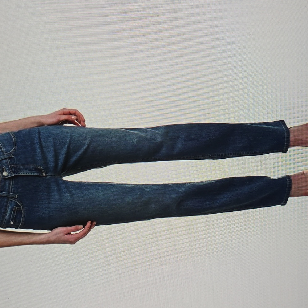 NYDJ Marilyn straight jeans, Size 12